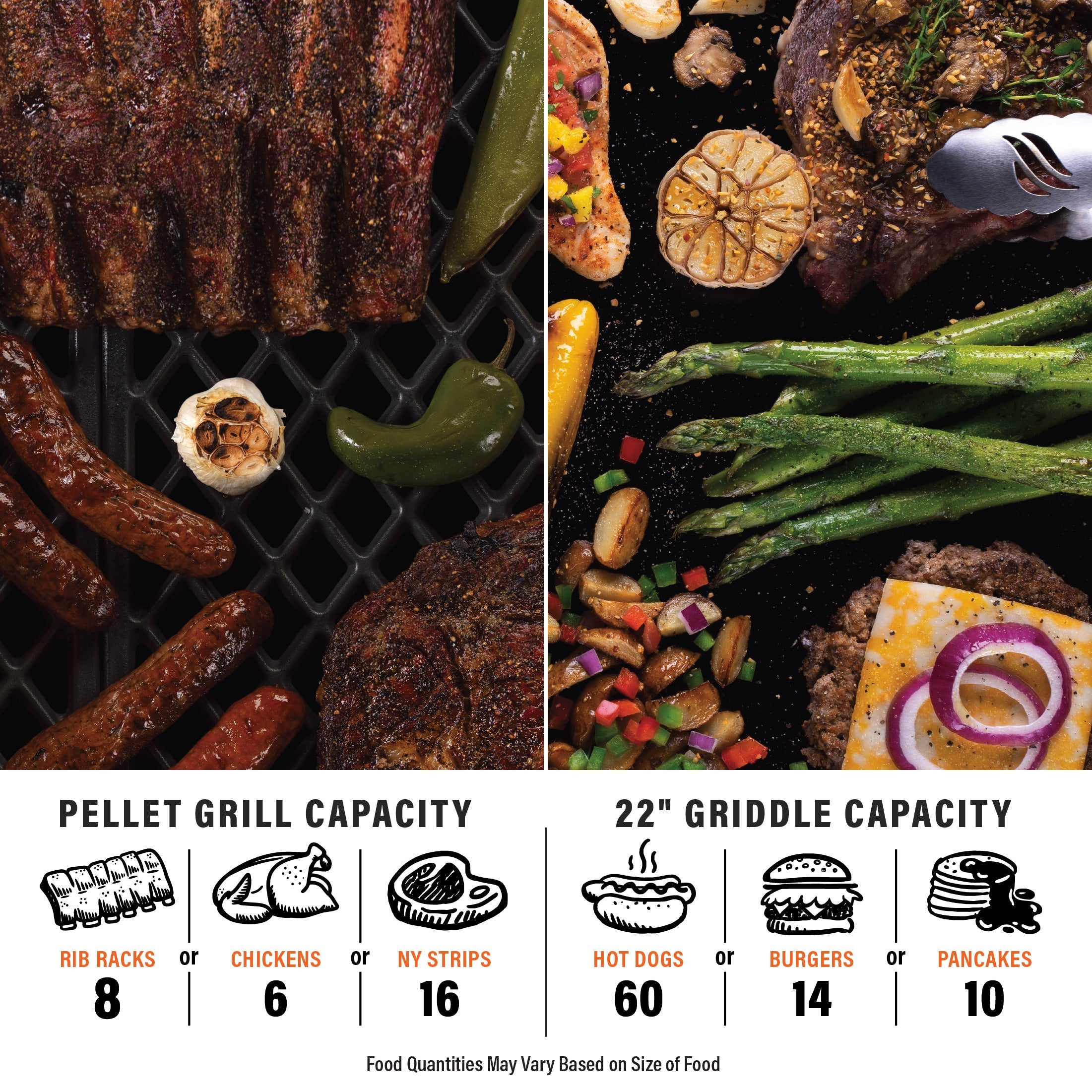 22" XL Griddle Pellet Grill Combo Bundle