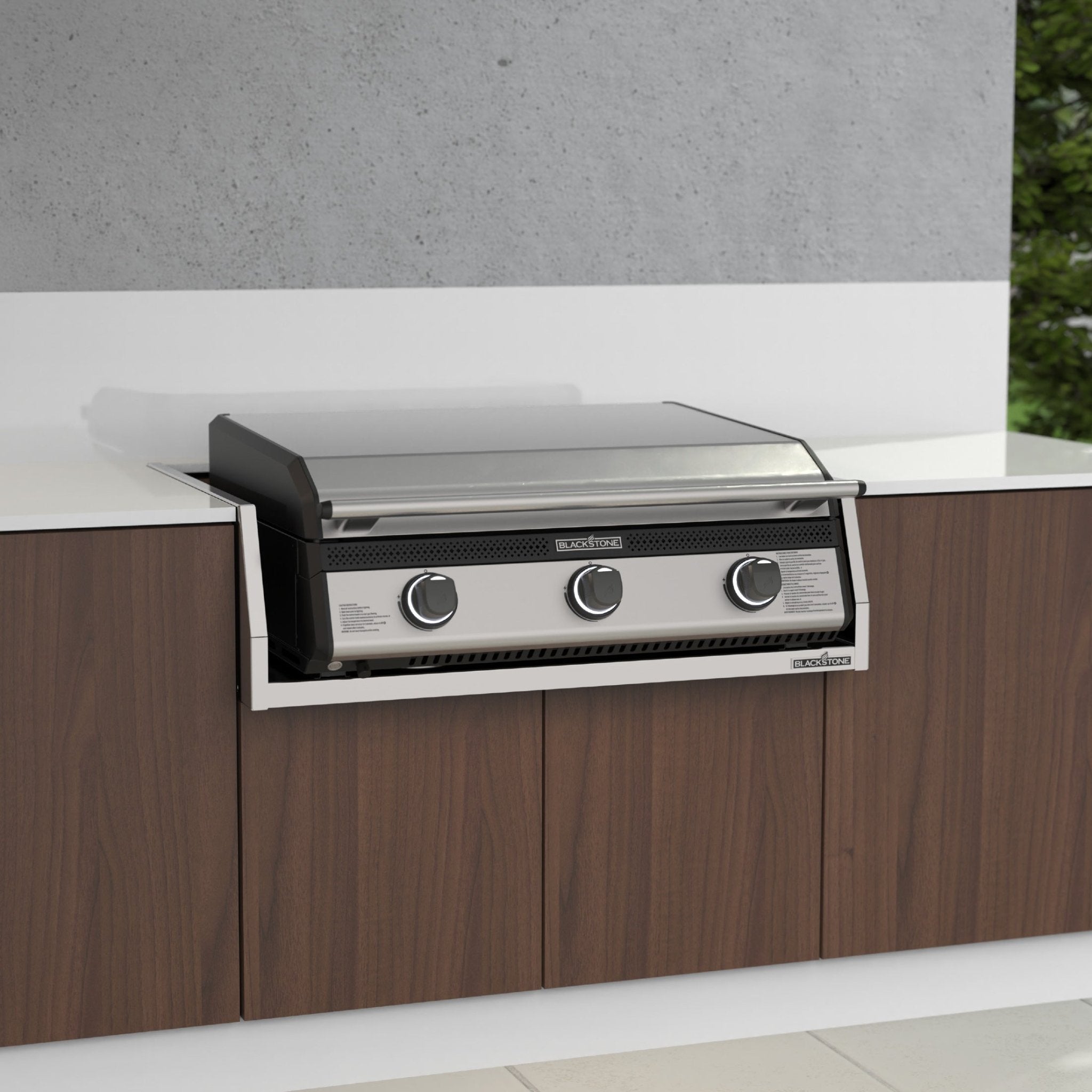 28” Drop-in Griddle with Hood & Insulating Jacket