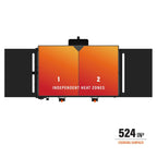 28" Griddle with Hard Cover