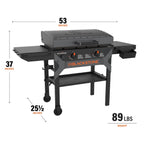 28" Griddle with Hood Bundle