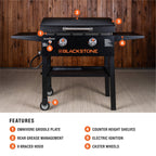 28” Omnivore Griddle with Hood