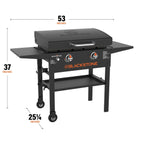 28” Omnivore Griddle with Hood