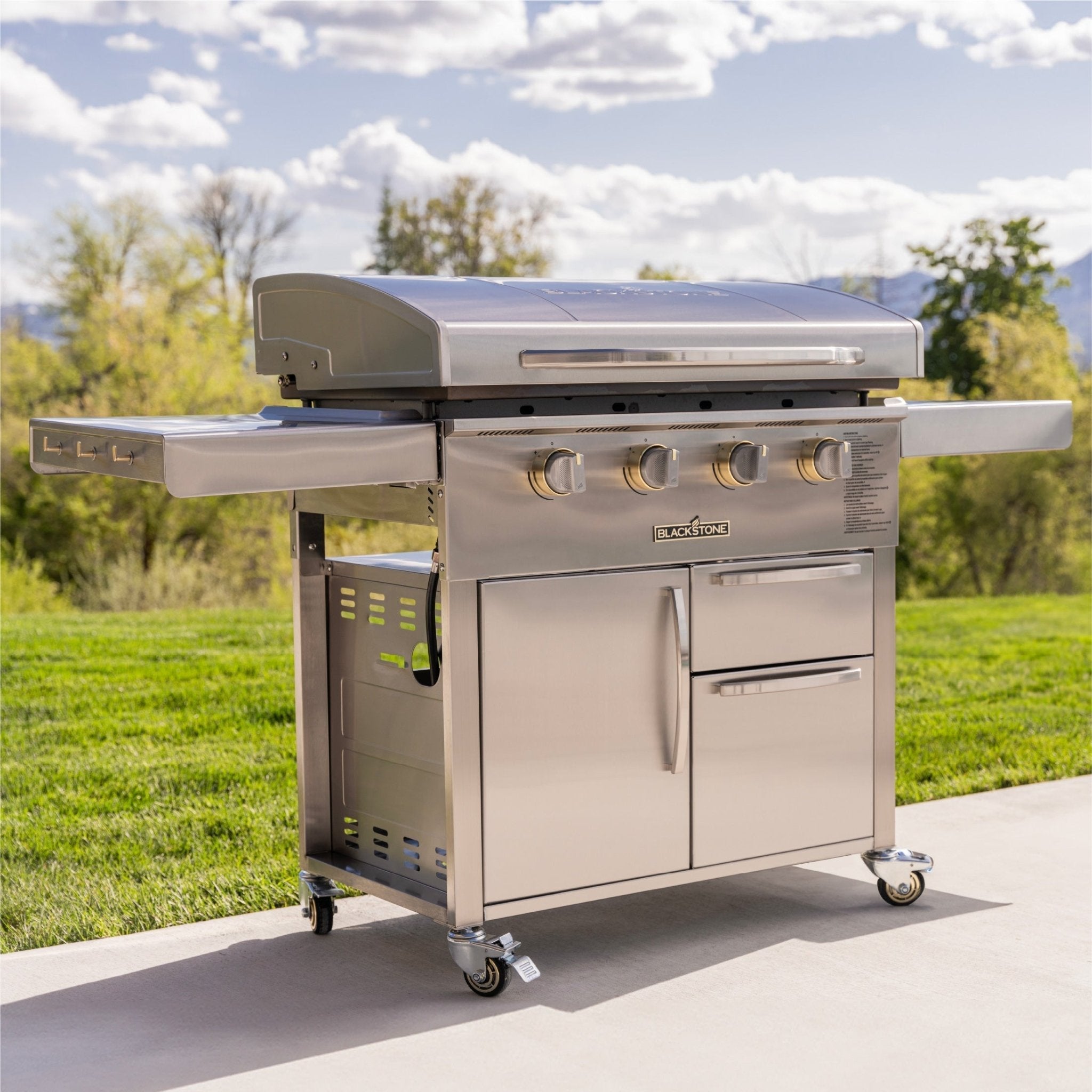 36" Griddle with Cabinet