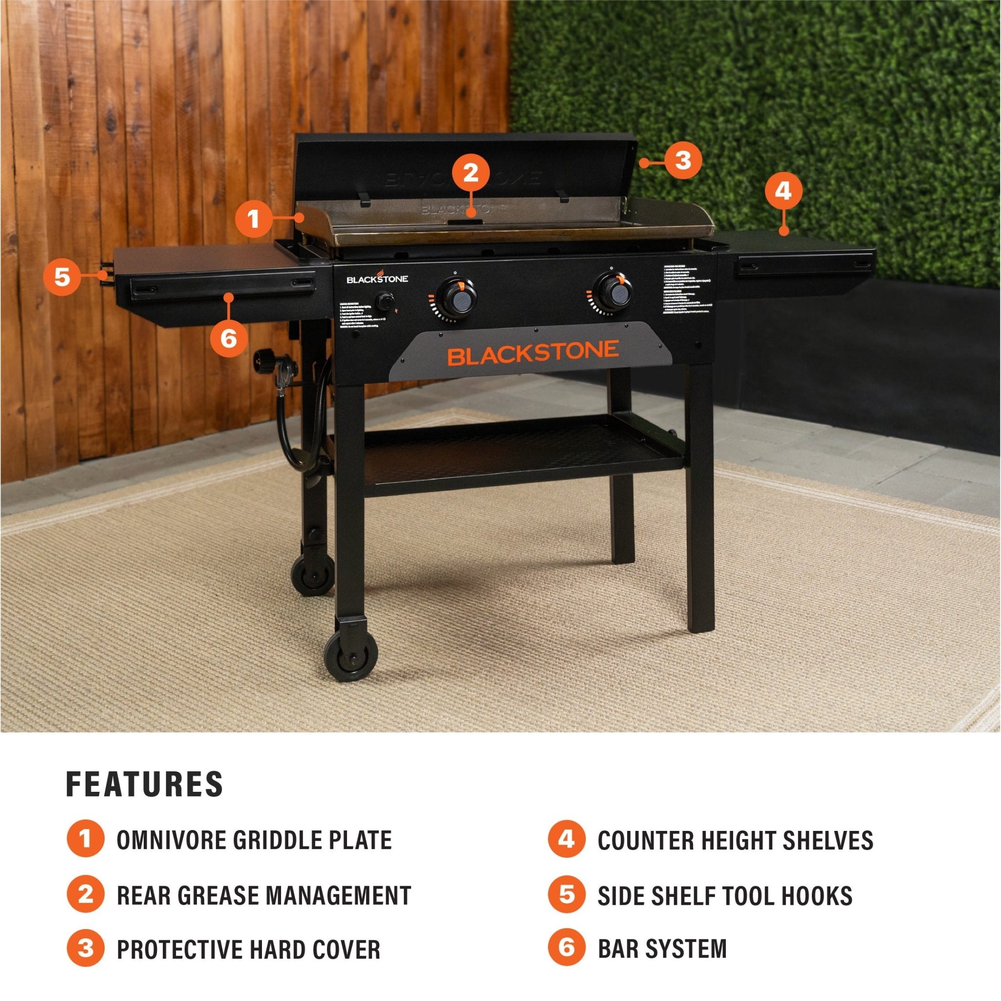 Original 28" Omnivore Griddle with Hard Cover