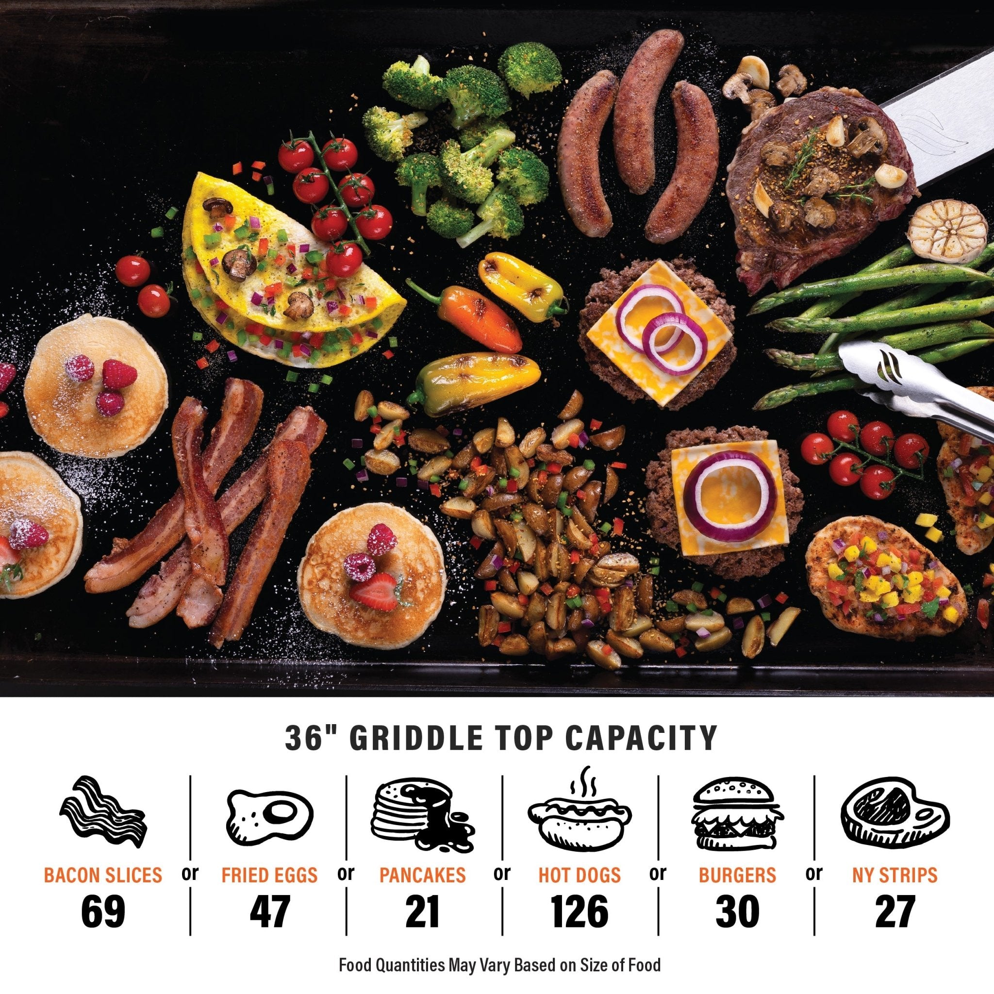 36" Griddle with Hood Bundle